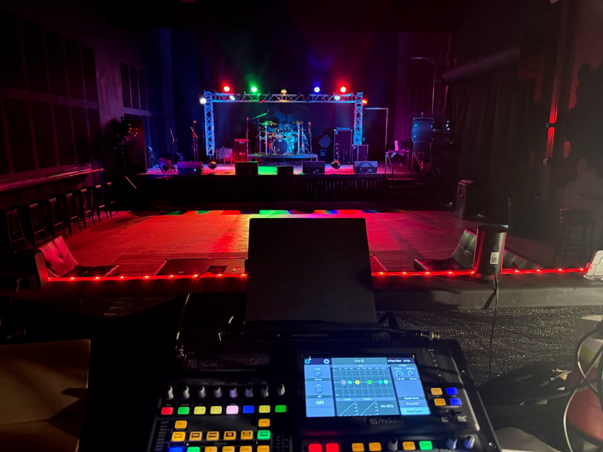 Musik Ink Live Rehearsal Stage